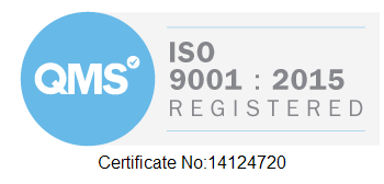 ISO9001 registered  logo